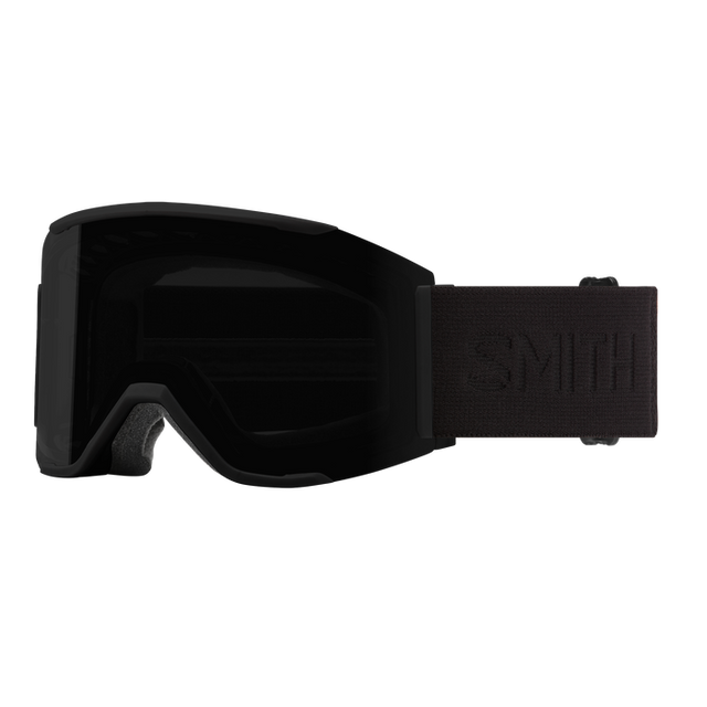 SMITH Squad MAG Blackout - ChromaPop Sun Black + ChromaPop Storm Blue Sensor Mirror Snow Goggle Snow Goggles Smith 