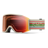 SMITH Squad MAG Chalk Straightline - ChromaPop Pro Photochromic Red Mirror + ChromaPop Storm Blue Sensor Mirror Snow Goggle Snow Goggles Smith 