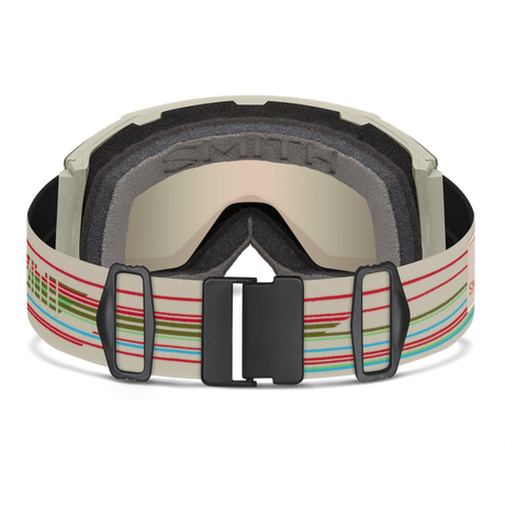 SMITH Squad MAG Chalk Straightline - ChromaPop Pro Photochromic Red Mirror + ChromaPop Storm Blue Sensor Mirror Snow Goggle Snow Goggles Smith 