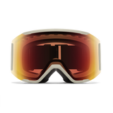 SMITH Squad MAG Chalk Straightline - ChromaPop Pro Photochromic Red Mirror + ChromaPop Storm Blue Sensor Mirror Snow Goggle Snow Goggles Smith 