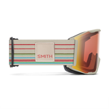 SMITH Squad MAG Chalk Straightline - ChromaPop Pro Photochromic Red Mirror + ChromaPop Storm Blue Sensor Mirror Snow Goggle Snow Goggles Smith 