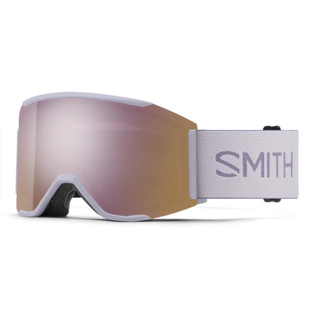 SMITH Squad Mag Lunar Fog - ChromaPop Everyday Rose Gold Mirror + ChromaPop Storm Rose Flash Snow Goggle Snow Goggles Smith 