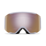 SMITH Squad Mag Lunar Fog - ChromaPop Everyday Rose Gold Mirror + ChromaPop Storm Rose Flash Snow Goggle Snow Goggles Smith 