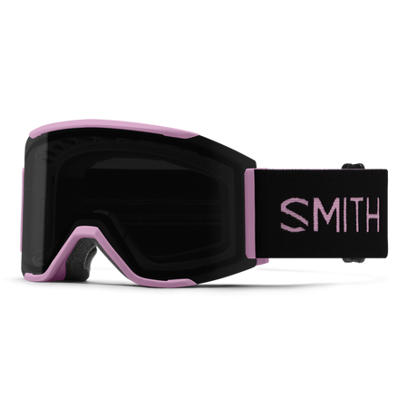 SMITH Squad MAG Proper Pink - ChromaPop™ Sun Black + ChromaPop Storm Blue Sensor Mirror Snow Goggle Snow Goggles Smith 