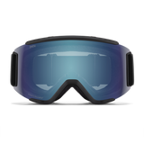 SMITH Squad S Black - ChromaPop Everyday Blue Mirror + Yellow Snow Goggle Snow Goggles Smith 