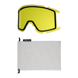 SMITH Squad S Black - ChromaPop Everyday Blue Mirror + Yellow Snow Goggle Snow Goggles Smith 