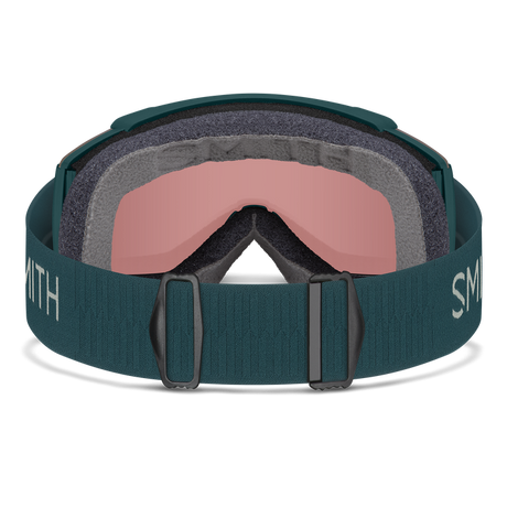 SMITH Squad S Malachite - ChromaPop Everyday Rose Gold Mirror + Clear Snow Goggle Snow Goggles Smith 