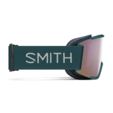SMITH Squad S Malachite - ChromaPop Everyday Rose Gold Mirror + Clear Snow Goggle Snow Goggles Smith 