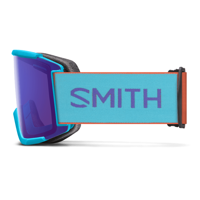 SMITH Squad XL Olympic Blue - ChromaPop Everyday Violet Mirror + ChromaPop Storm Amber Snow Goggle Snow Goggles Smith 