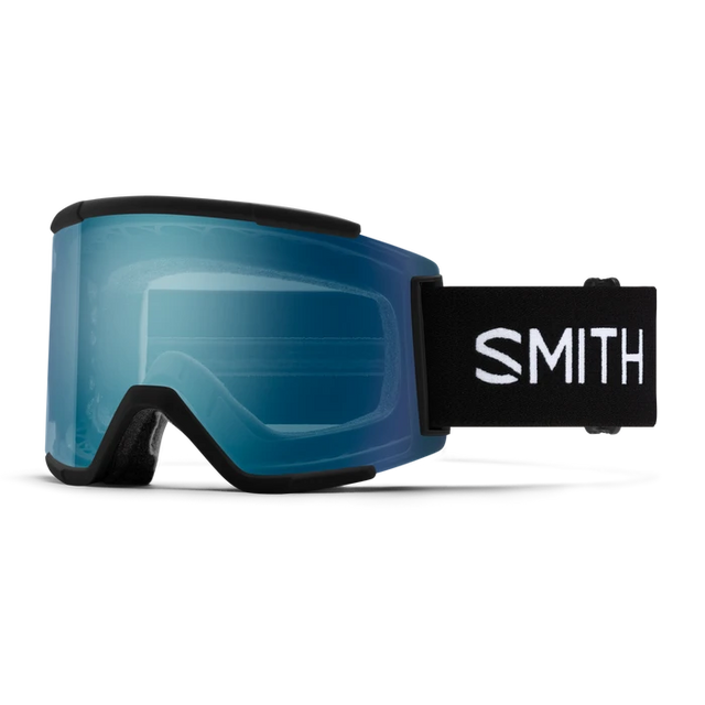 SMITH Squad XL Black - ChromaPop Everyday Blue Mirror + Storm Blue Sensor Mirror Snow Goggle Snow Goggles Smith 