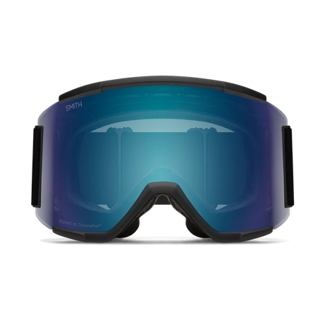 SMITH Squad XL Black - ChromaPop Everyday Blue Mirror + Storm Blue Sensor Mirror Snow Goggle Snow Goggles Smith 