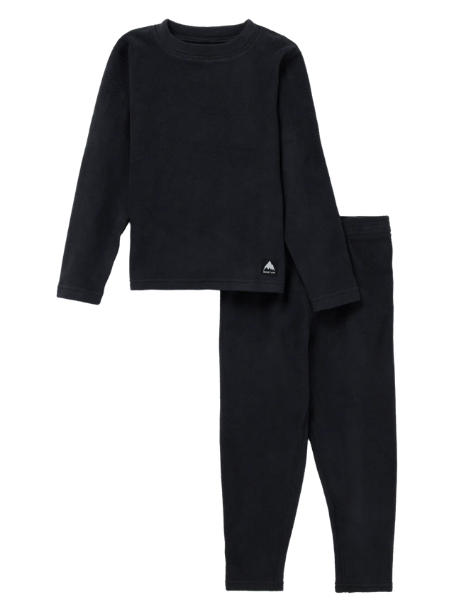 BURTON Toddler Fleece Base Layer Set True Black Toddler Base Layers Burton 