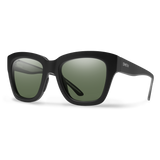 SMITH Sway Matte Black - ChromaPop Grey Green Polarized Sunglasses Sunglasses Smith 