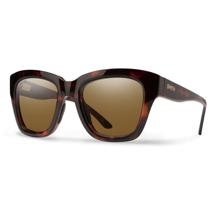Brown sales polarised sunglasses