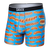 SAXX Volt Breathable Mesh Boxer Brief Underwear All-American Wiener Blue Men's Underwear Saxx 