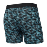 SAXX Vibe Boxer Brief Underwear Action Spacedye/Washed Teal Men's Underwear Saxx 