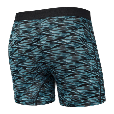 SAXX Vibe Boxer Brief Underwear Action Spacedye/Washed Teal Men's Underwear Saxx 