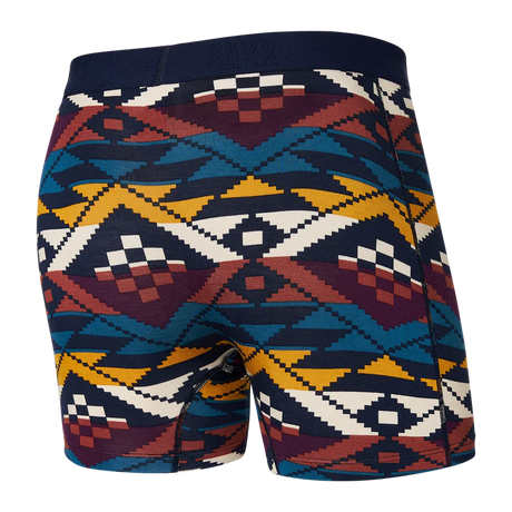 SAXX Vibe Super Soft Boxer Brief Asher Geo-Ocean Multi Men's Underwear Saxx 