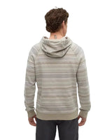 TENTREE Woodrow Hoodie Sand Stone/Multi Stripe Men's Pullover Hoodies Tentree 