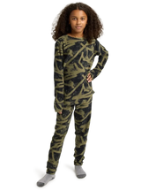 BURTON Kids Fleece Base Layer Set Forest City Streets Youth Base Layers Burton 