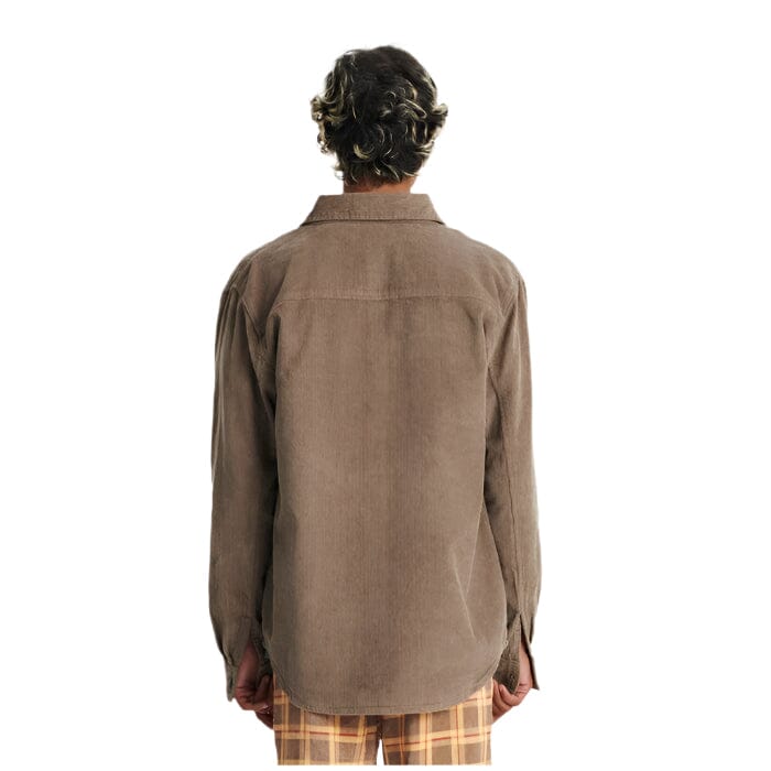 CRITICAL SLIDE Surface Overshirt Taupe Men's Street Jackets The Critical Slide Society 