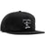 THRASHER Gonz Logo Snapback Hat Black Men's Hats Thrasher 