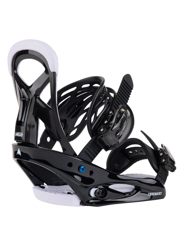 BURTON Kids Smalls Re:Flex Snowboard Bindings Black 2026 Youth Snowboard Bindings Burton 