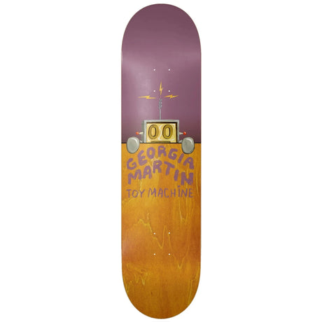 TOY MACHINE Georgia Martin Fence 8.38 Skateboard Deck Skateboard Decks Toy Machine 