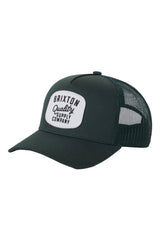 BRIXTON Hubal MP Trucker Hat Primal Green/Primal Green Men's Hats Brixton 