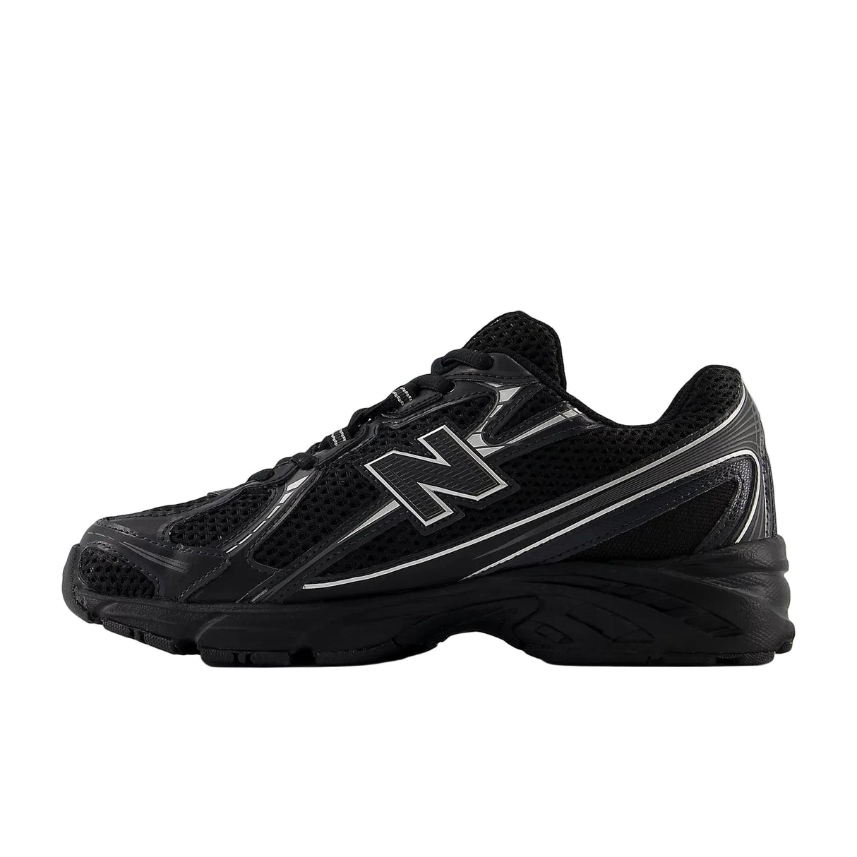NEW BALANCE 740 Shoes Black/Silver Metallic Men's Skate Shoes New Balance 