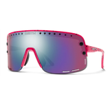 SMITH Ultralite 80s Night - ChromaPop Violet Mirror Sunglasses Sunglasses Smith 