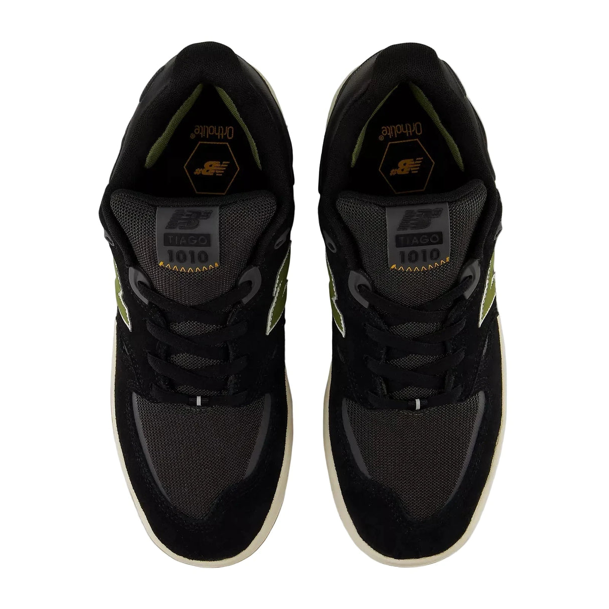 NB NUMERIC Tiago Lemos 1010 Shoes Black/Olivine Men's Skate Shoes New Balance 