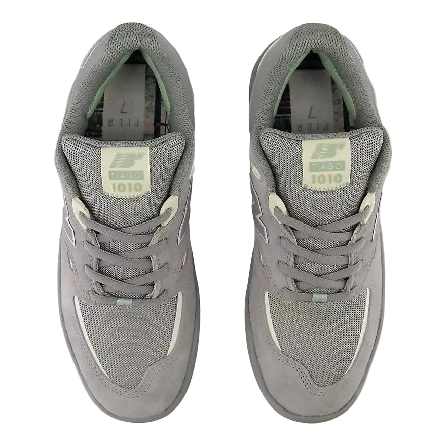 NB NUMERIC Tiago Lemos 1010 Shoes Slate Grey/Sea Salt Men's Skate Shoes New Balance 