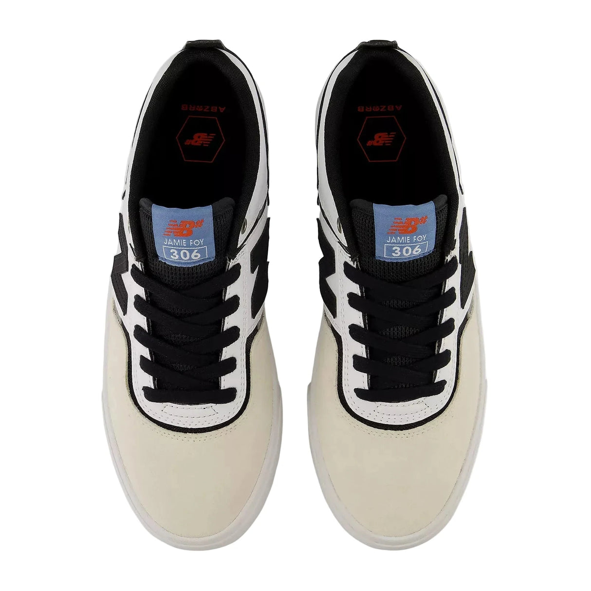 NB NUMERIC Jamie Foy 306 Shoes White/Black Men's Skate Shoes New Balance 
