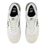 NB NUMERIC Jamie Foy 306 Cup Shoes White/Dark Moss Men's Skate Shoes New Balance 