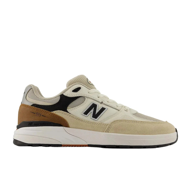 NB NUMERIC Andrew Reynolds 933 Shoes Quicksand/Sea Salt Men's Skate Shoes New Balance 