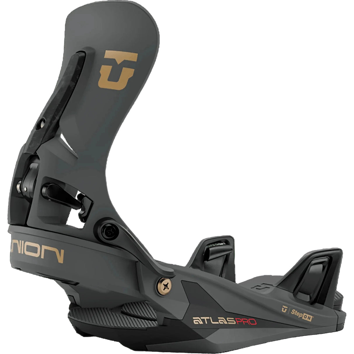UNION Atlas Pro Step On Snowboard Bindings Black 2027 Men's Step On Bindings Union 
