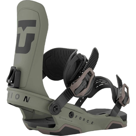 UNION Force Team Snowboard Bindings Tactical Green 2027 Men's Snowboard Bindings Union 
