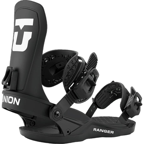 UNION Youth Ranger Snowboard Bindings Black 2027 Youth Snowboard Bindings Union 