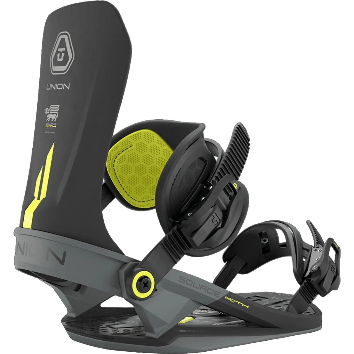 UNION Source Pro TH Snowboard Bindings Black 2027 Men's Snowboard Bindings Union 
