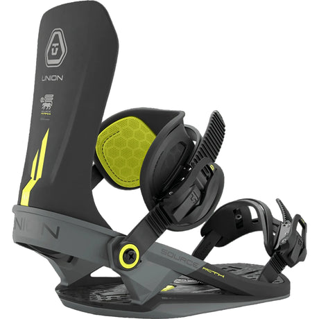 UNION Source Pro TH Snowboard Bindings Black 2027 Men's Snowboard Bindings Union 