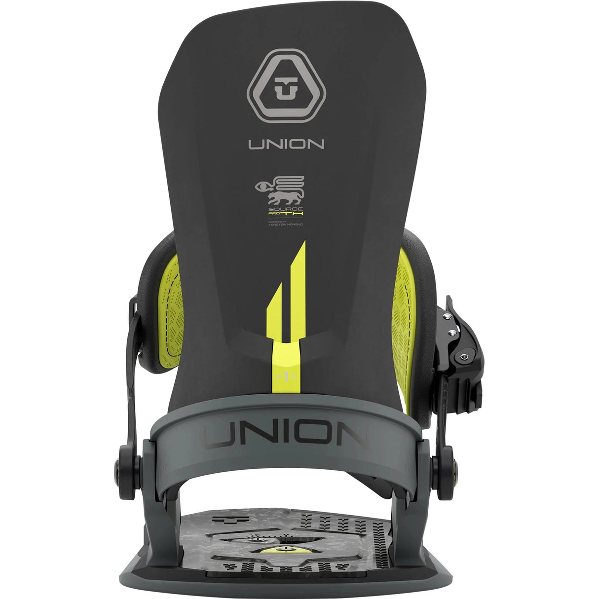 UNION Source Pro TH Snowboard Bindings Black 2027 Men's Snowboard Bindings Union 