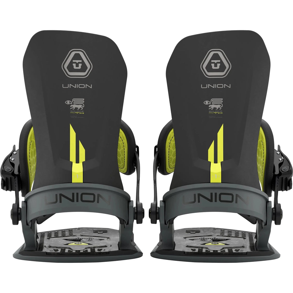 UNION Source Pro TH Snowboard Bindings Black 2027 Men's Snowboard Bindings Union 