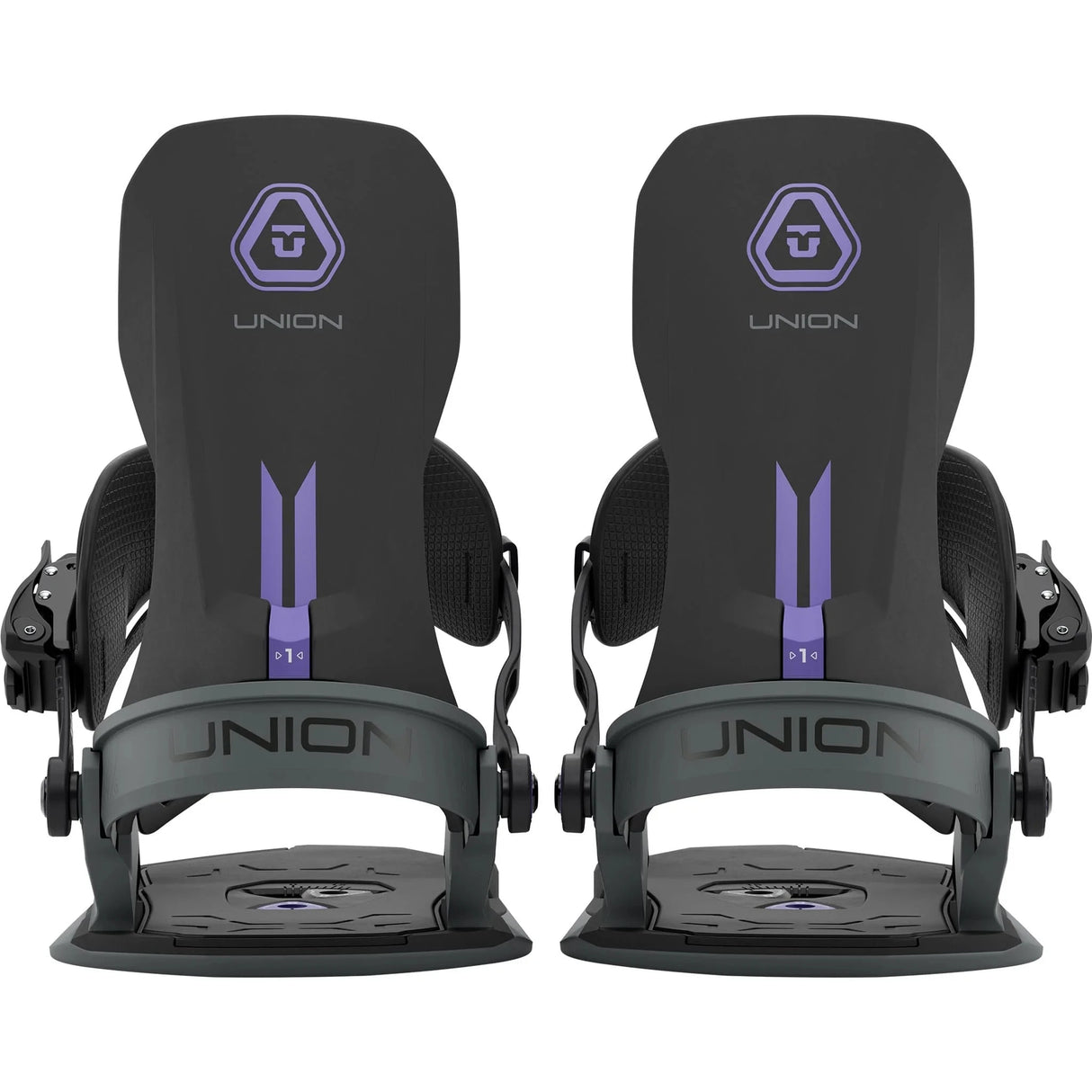 UNION Source Snowboard Bindings Black 2027 Men's Snowboard Bindings Union 