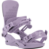 UNION Women's Contact Snowboard Bindings Violet 2027 Women's Snowboard Bindings Union 
