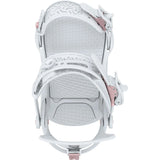 UNION Women's Juliet Snowboard Bindings Light Grey 2027 Women's Snowboard Bindings Union 