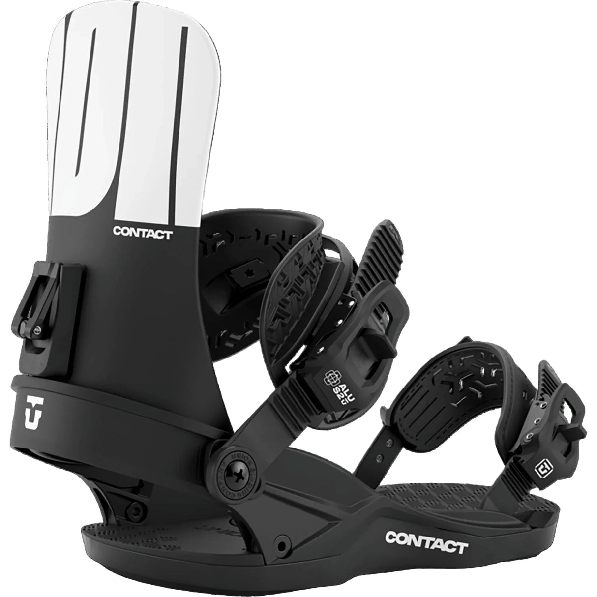 UNION Women's Contact Snowboard Bindings Black 2027 Women's Snowboard Bindings Union 