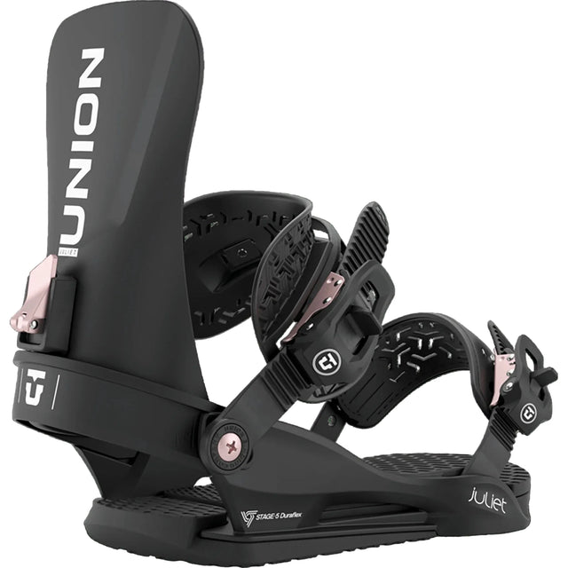 UNION Women's Juliet Snowboard Bindings Black 2027 Women's Snowboard Bindings Union 