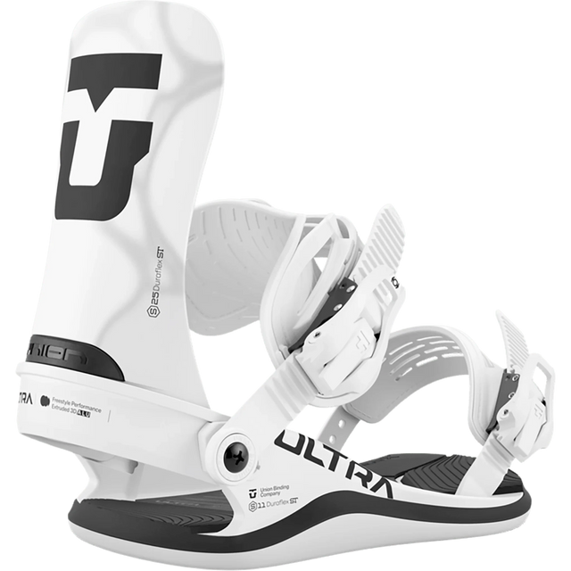 UNION Women's Ultra Snowboard Bindings White 2027 Women's Snowboard Bindings Union 