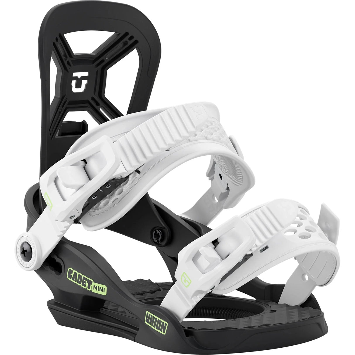 UNION Youth Cadet Mini Snowboard Bindings Black 2027 Youth Snowboard Bindings Union 
